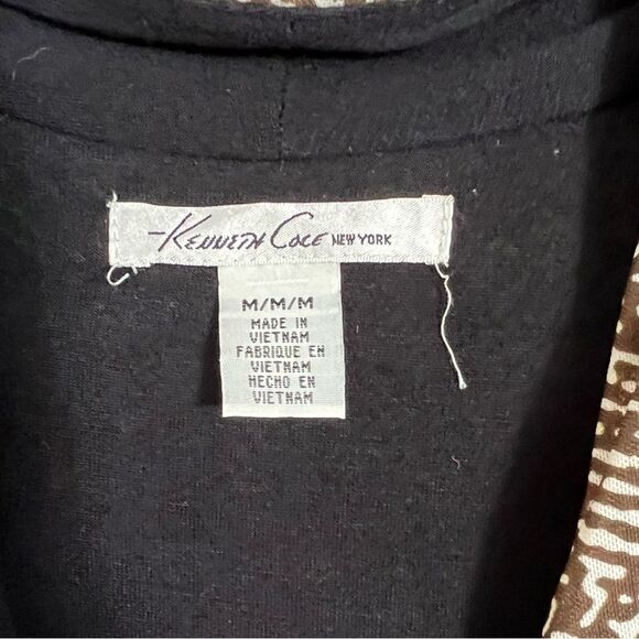 Animal print dress size Medium, short sleeves - Picture 7 of 8